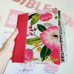 Personalized NKJV Study Bible: Floral Cover, Laminated Tabs