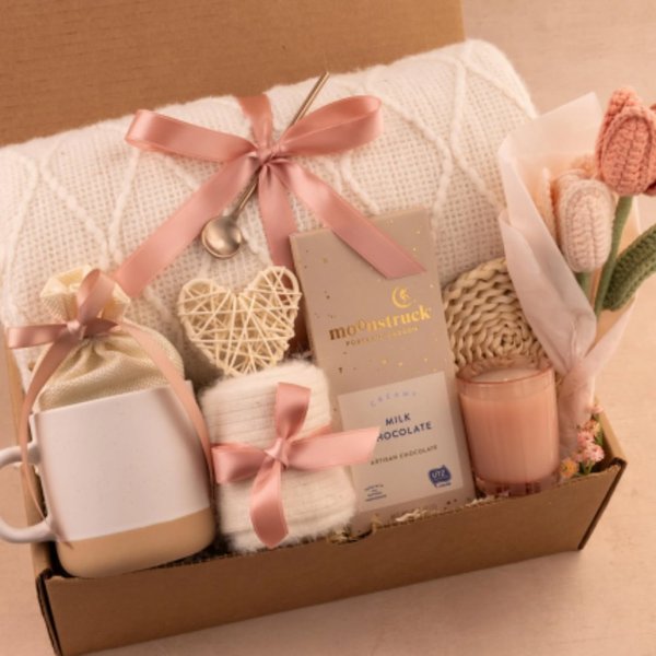 Sending A Hug Gift Box, Thinking of You, Birthday Gift, Self Care Gift Basket, Warm And Cozy, Thank You Gift Box, Get Well Soon