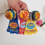 (Set of 24pcs) Personalized Lollipop Labels with Name, Classroom Favors, Back to School/Valentine's Day Gift for Kids/Friends