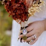 Personalized Bridal Bouquet Charm with Photo, Custom Flower Keepsake Pin for Wedding Memorial, Remembrance Gift for Bride