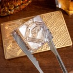 Personalized Engraved Monogram Whiskey Ice Cube Mold Tray with Stamp and Tong Bar Accessory Party Birthday Anniversary Gift for Bartender Men