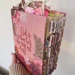 NIV Preloaded Bible, God Is Within Her with Tabs and Handwritten Notes, Birthday/Christian Gift for Her