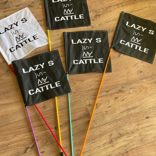 Cattle Flag Whips, Livestock Sorting, Horse Training, Pig Sorting, Gift for Horse Lovers Farmer Owner