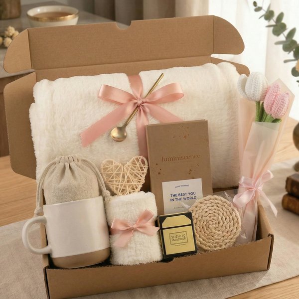 Sending A Hug Gift Box, Thinking of You, Birthday Gift, Self Care Gift Basket, Warm And Cozy, Thank You Gift Box, Get Well Soon