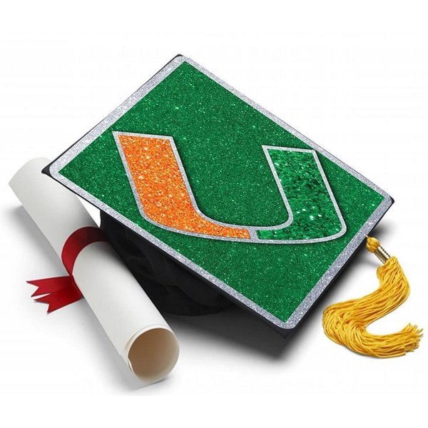 Coiffe de bonnet de fin d'études personnalisée avec le logo de l'école secondaire, décoration de fin d'études, cadeau de fin d'études/de camarades de classe