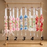 Etole de Graduation 2026 personnalisée avec lei de fleurs roses et ruban de fleurs, Class of 2026 Party Gift for Senior Grad.