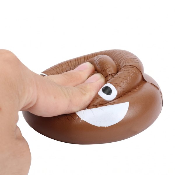 Jouet à presser en forme de caca avec design pingouin/bâton de beurre/melon d'eau, cadeau anti-stress pour le travail/l'école, cadeau farce amusant pour lui/elle