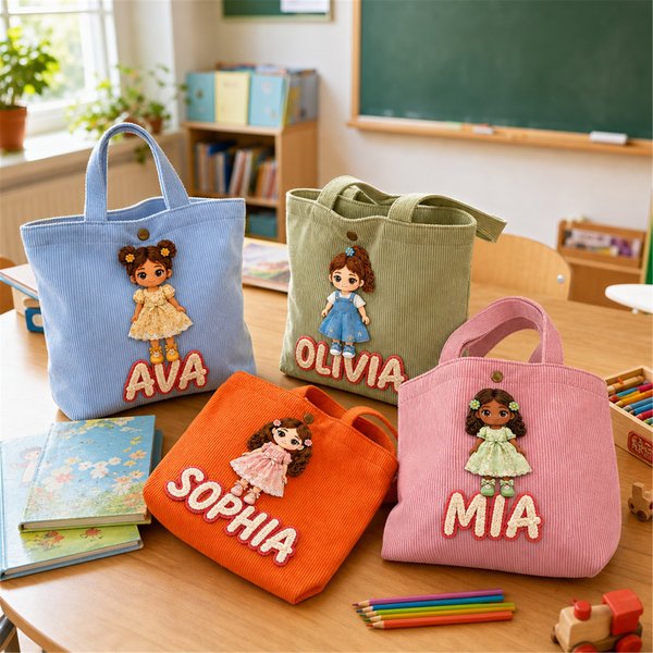 Sac à main interactif avec cheveux et tenues amovibles, accessoire de bricolage, cadeau d'anniversaire pour les filles.