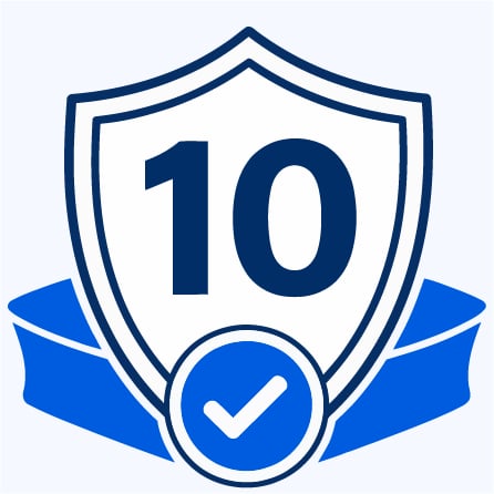 10 jaar garantie